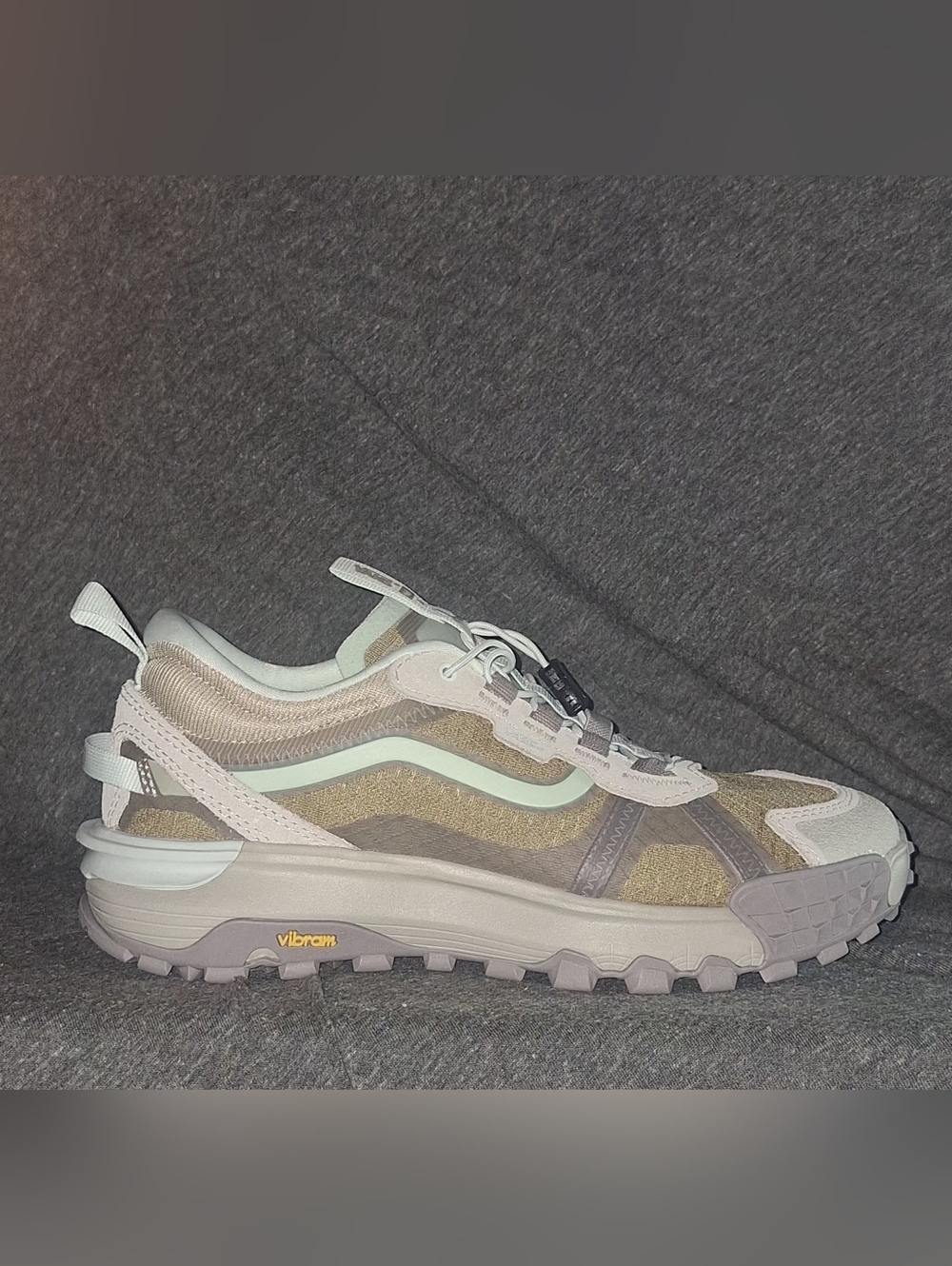 Vans MTE Crosspath XC Hiking / Trail Shoe ~ Peyote Beige Mint Green | Women's: 8